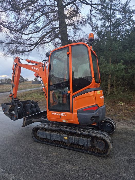 Minikoparka KUBOTA U27-4 Rok 2015