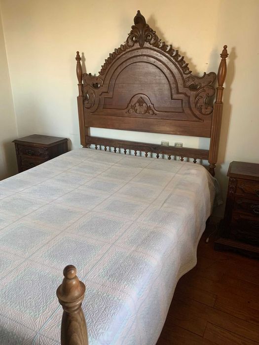 Quarto completo madeira maciça