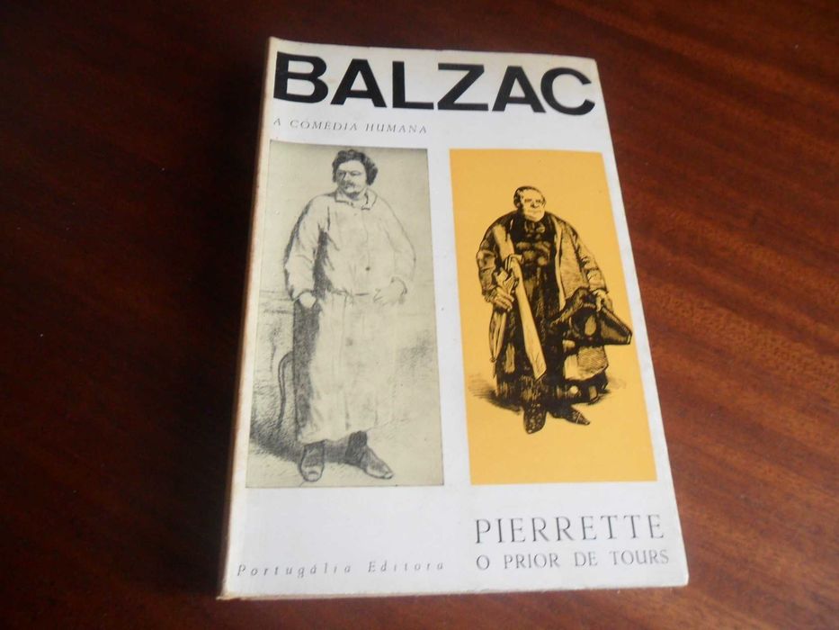 "Pierrette" + "O Prior de Tours" de Honoré de Balzac - 1ª Edição 1969