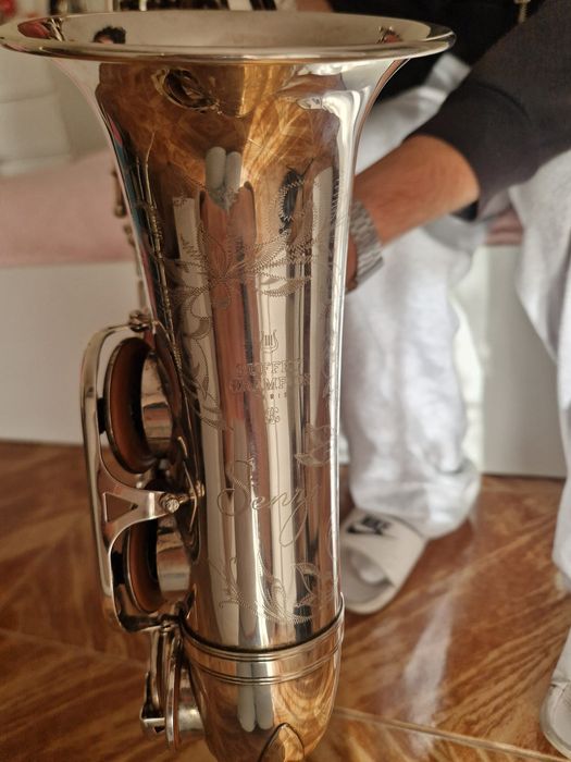 Saxofone alto Buffet Crampon Senzo prateado