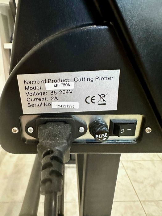 Plotter De Corte Profissional 720 Mm Com Suporte E Lcd Compatível Com Signmaster Tekmaquinas