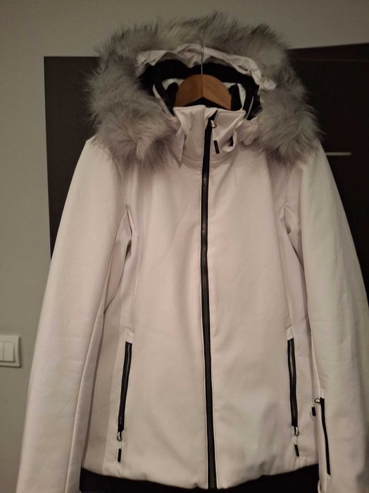 Kurtka narciarska damska CMP 31W0196F biała  rozm. 42