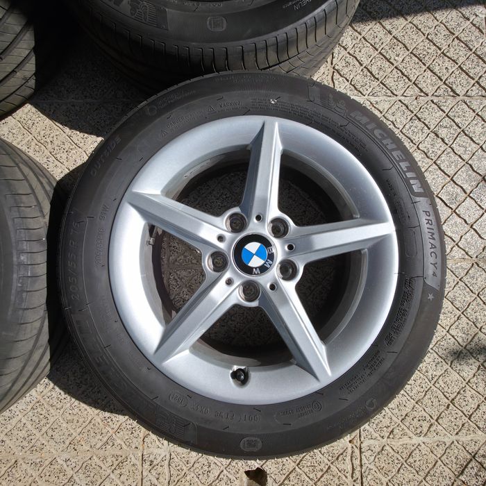 Jantes Originais BMW 16" Style 654 + Pneus Michelin Primacy 4 (205/55 R16)