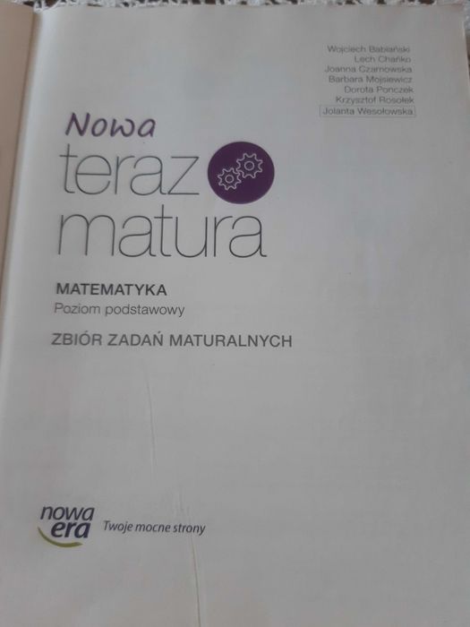 Nowa teraz matura MATEMATYKA