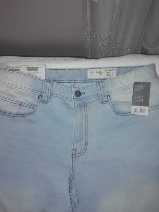 Spodenki jeansowe męskie Livergy r.50
