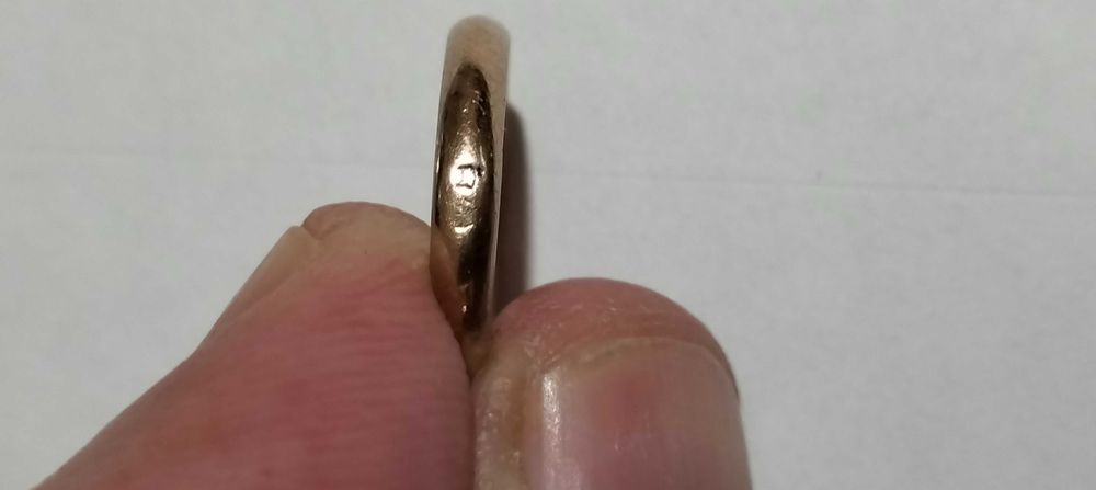 Aliança de ouro 19.2 k