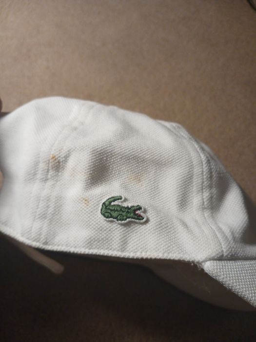 Boné Lacoste clássico branco