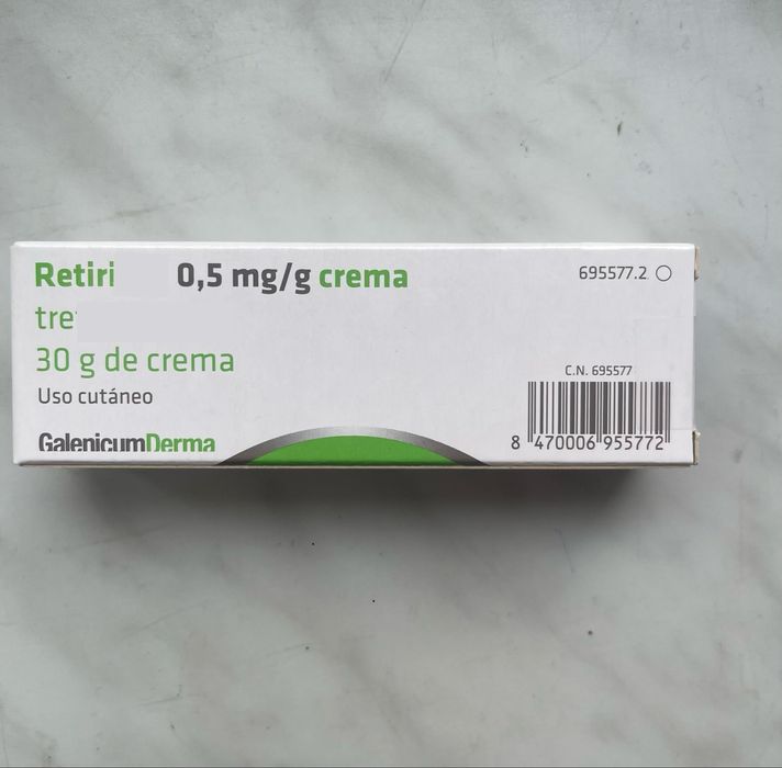 Krem z witamina A retinolem