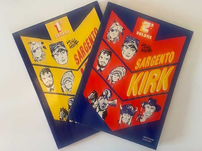 "Sargento Kirk" de Hugo Pratt (2 volumes - Completo)