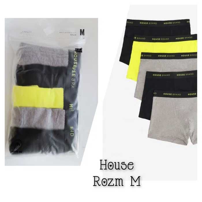HOUSE nowe bokserki M bokserki HOUSE 5 sztuk