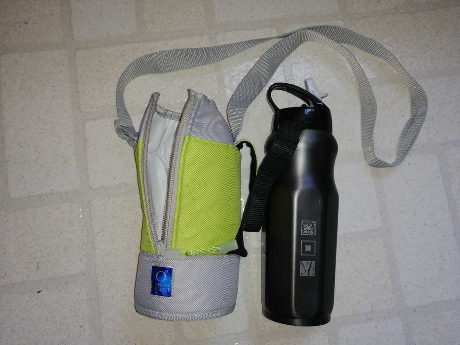 Германия Термос нержавейка с трубочкой и Термосумка Zero Degrees