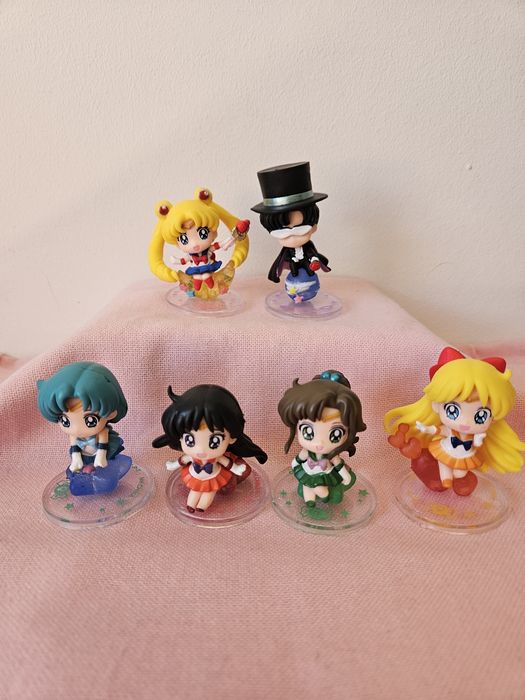 Sailor Moon - 7figuras, 5figuras, world 5, Candeeiro Led, SweetieS