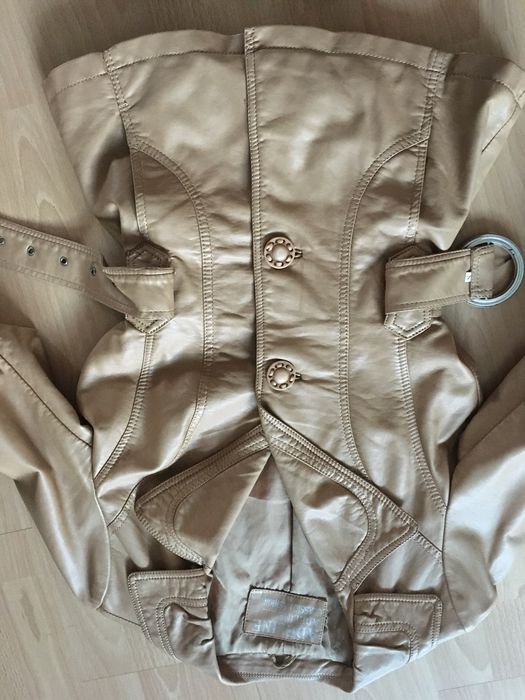 Skóra Kurtka/płaszczyk damski skóra ekologiczna rozmiar S