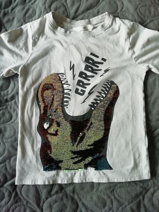 T-shirt chłopięcy H&M roz. 122-128cm