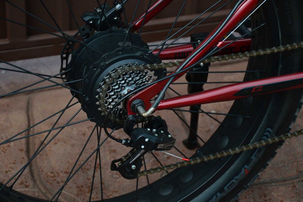 ‼️ Новый Електро Велосипед, фэт байк, электро велосипед Ghost Surly, 7