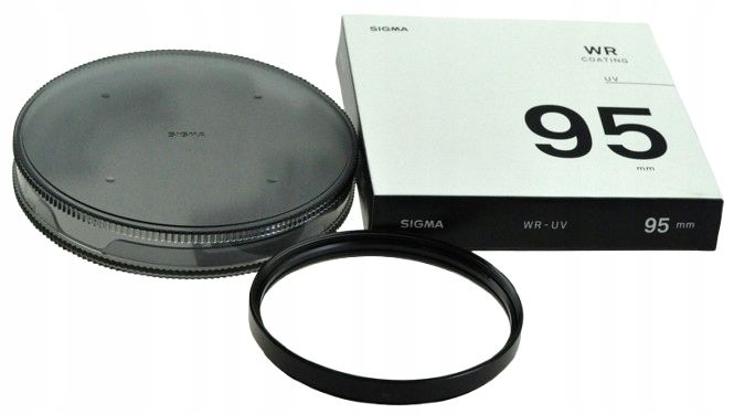 Filtr SIGMA 95 mm WR - UV | Jak Nowy! |