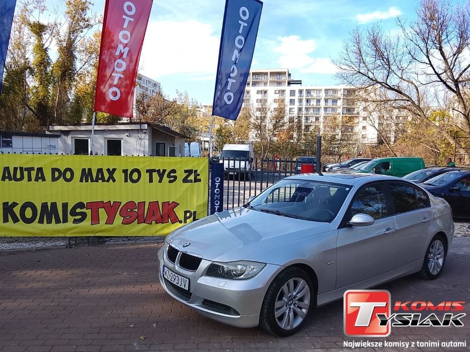 BMW Seria 3 !! ŚRÓDMIEŚCIE !! 2.0 Benzyna 150 KM, 2007rok! KOMIS TYSIAK