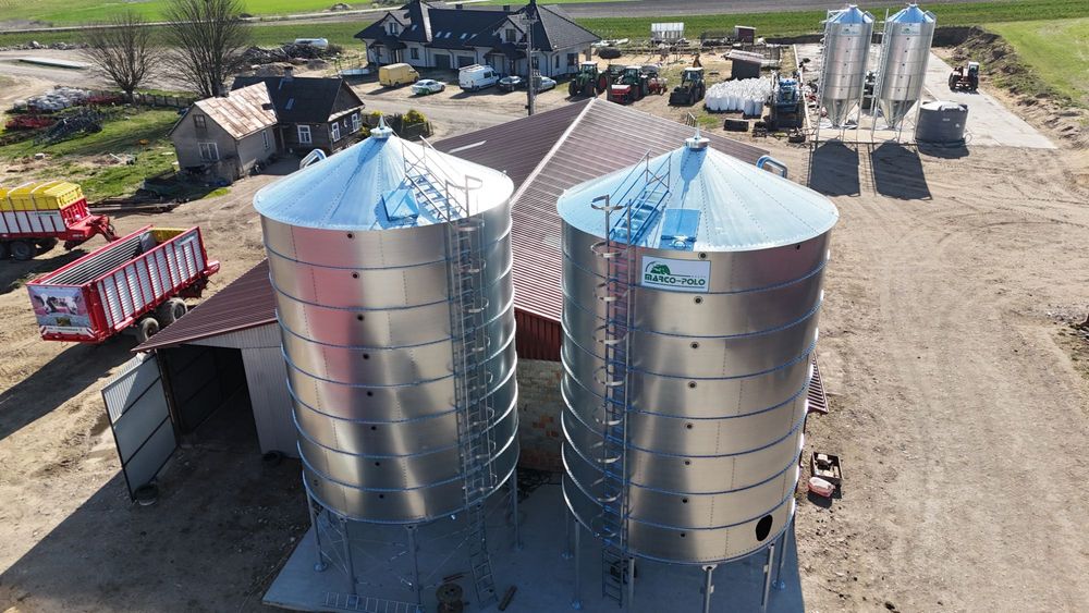 Silos 116 ton 130t 180t 220 ton silos zbożowy na rok 2026