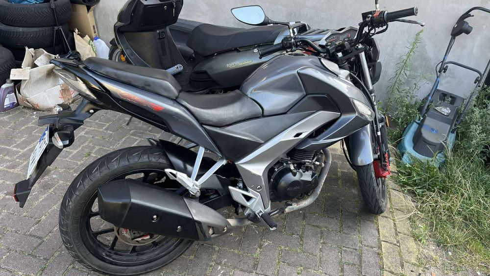 Motor na kat. B/A1 Kymco Visar125 CBS 2018r 15KM nie Barton, junak, Romet