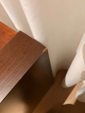 Movel de madeira (cerejeira) com 4 gavetas