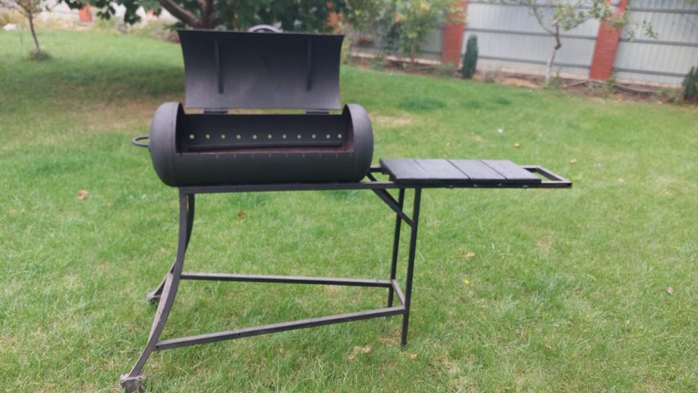 Мангал на колесах