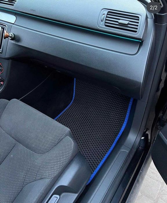 РОЗПРОДАЖ EVA ЕВА Коврики в авто Багажник Volkswagen Skoda Audi + 2 ЛОГО