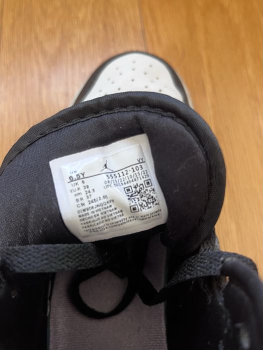 Air Jordan 1 Mid 'White Light Arctic Pink' GS