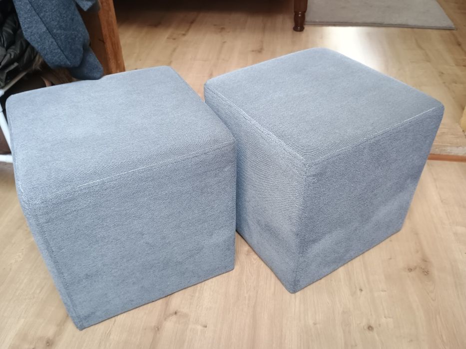 Pufa, kostka 2 sztuki, stan idealny