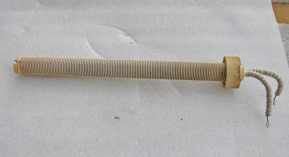 ТЭН, нагревательный элемент для электрошашлычницы Таврия. СССР.