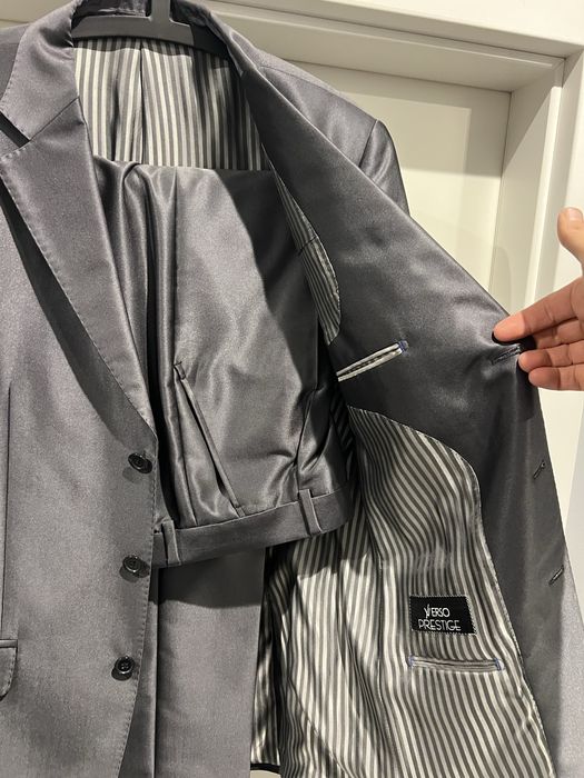 Garnitur szary Verso Prestige wzrost 186 cm