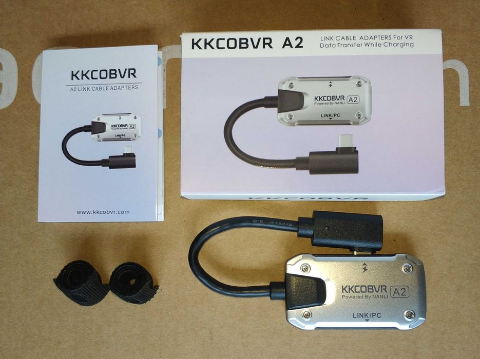 ❮KKCOBVR❯ «2A» Адаптер для VR "Link + зарядка одновременно" (Quest / PICO+)