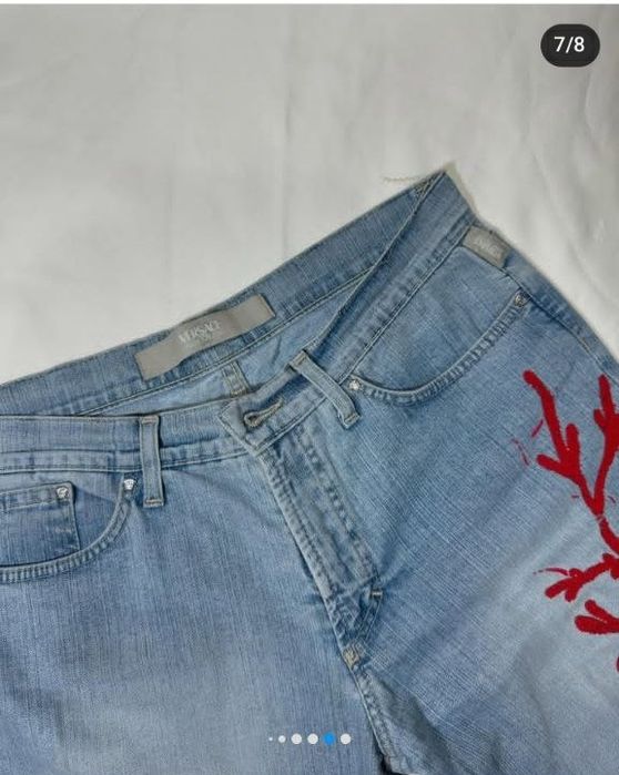 Джинсы Клеш Versace винтаж оригинал Italy