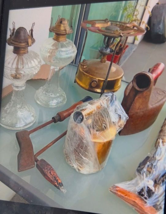 Peças Antigas em Ferro Fundido