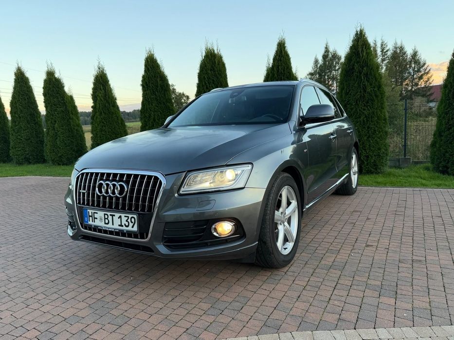 Audi Q5 2.0TDI*S LINE*4X4*Skóra*Xenon*Ledy*zNiemiec*100%Oryginał