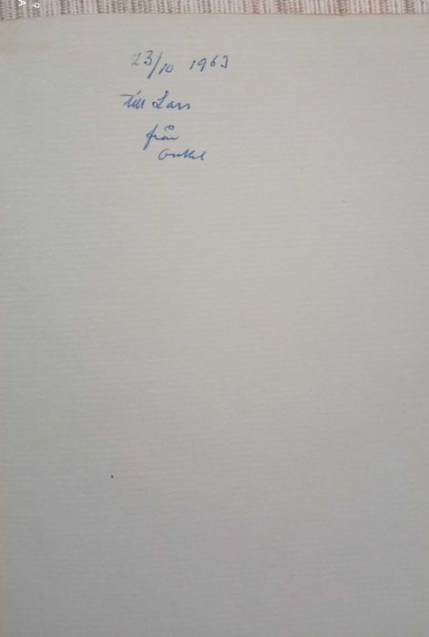 Sveriges historia (Dzieje Szwecji)
Ingvar Andersson 1960 r.