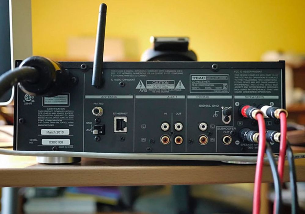 CD receiver Teac CR-H500NT + Media player: Spotify,Tidal Дуже якісний)