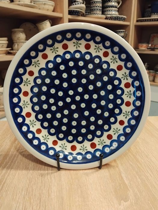 Talerz płytki 24cm Ceramika Bolesławiec 41