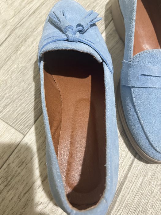 Туфлі замшеві