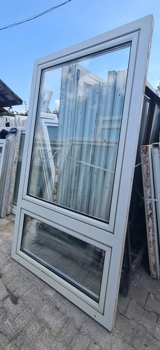 OKNA Używane 114X210 OKNO KacprzaK Plastikowe PCV Lider Okna OLX