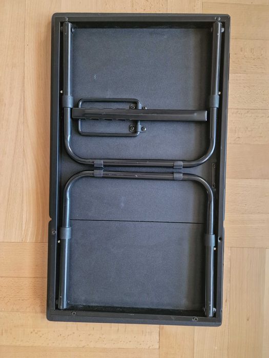 Regulowany stolik podstawka pod laptopa składany czarny
