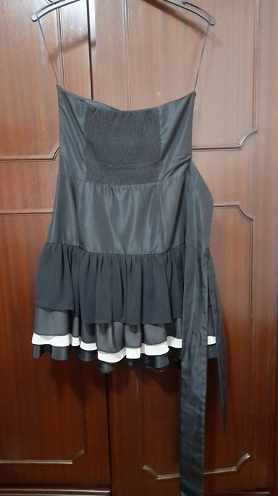 Vestido preto baile finalistas