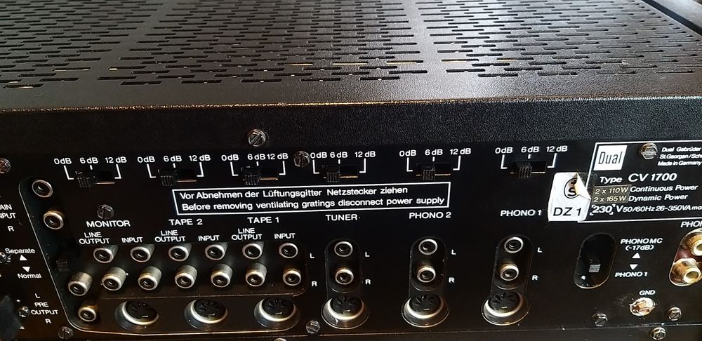 Dual CV1700 top model