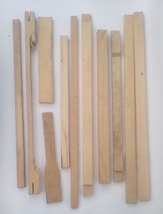 Деревянные планки для рамок, поделок