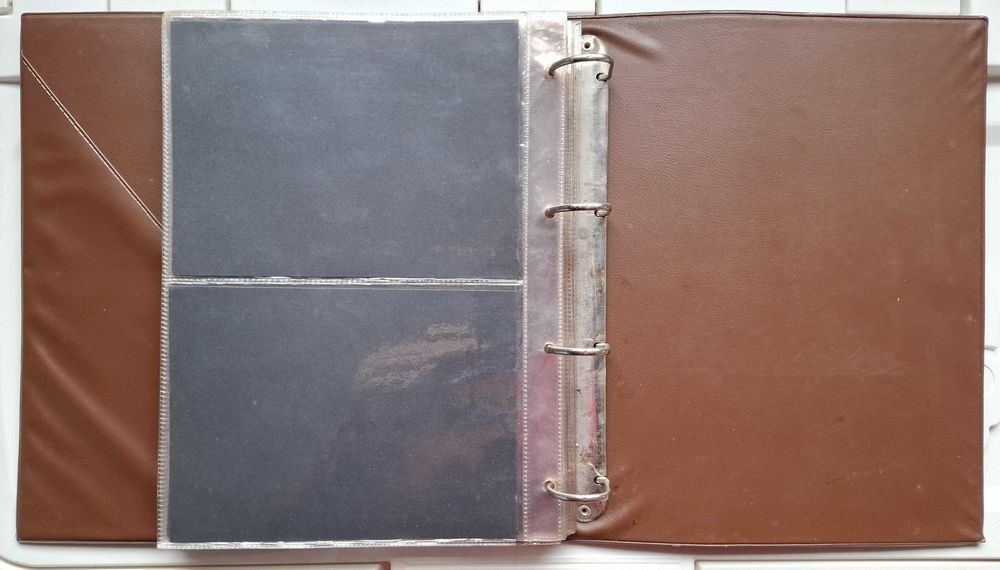 Álbum/classificador para postais ou fotos