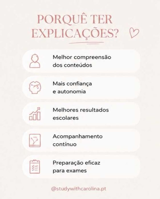 Explicações Português e Inglês (1º ao 12º ano)