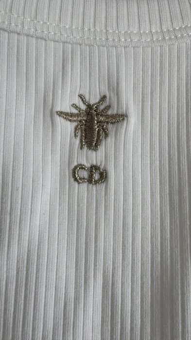 Белая майка christian dior оригинал