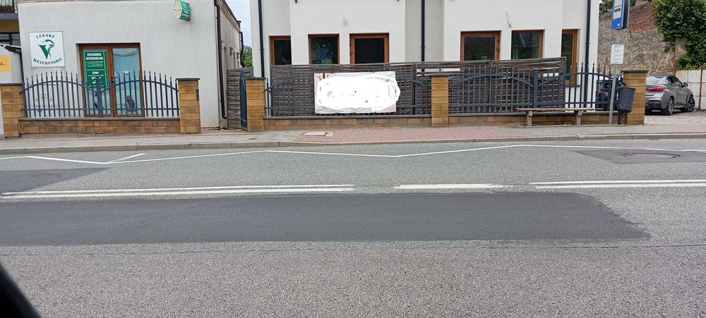 Ogrodzenie metalowe 8 przęseł, furtka, brama 2 skrzydłowa