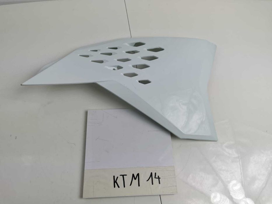 KTM 530 EXC-R SIX-DAYS Plastik, osłona Owiewka Prawa BIAŁA