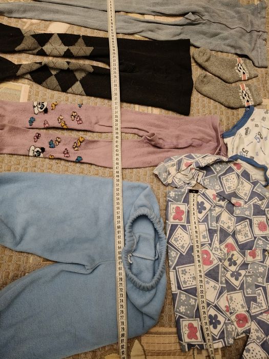 Детская одежда б/у Колготы носки штаны рубашка трусы один лот