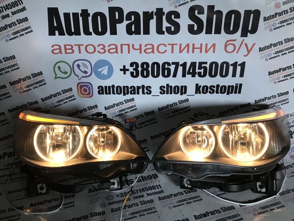 Фари БМВ е46 BMW E46 е60 е81 е87 е46 Е90 91 Е60 6 фара оптика фары bmw ...